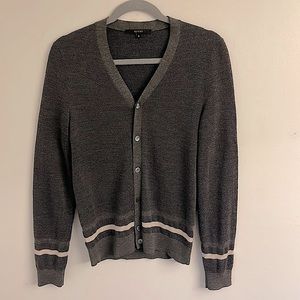 GUCCI Grey V-Neck Cardigan